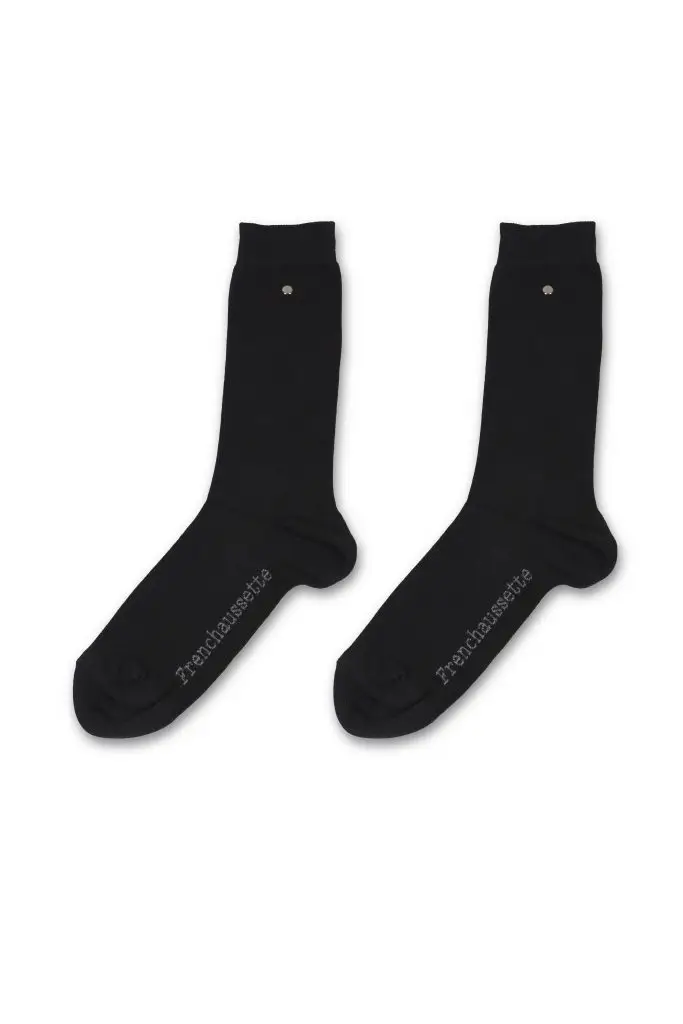 Chaussettes avec bouton pression