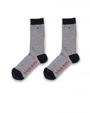 chaussettes avec bouton pression