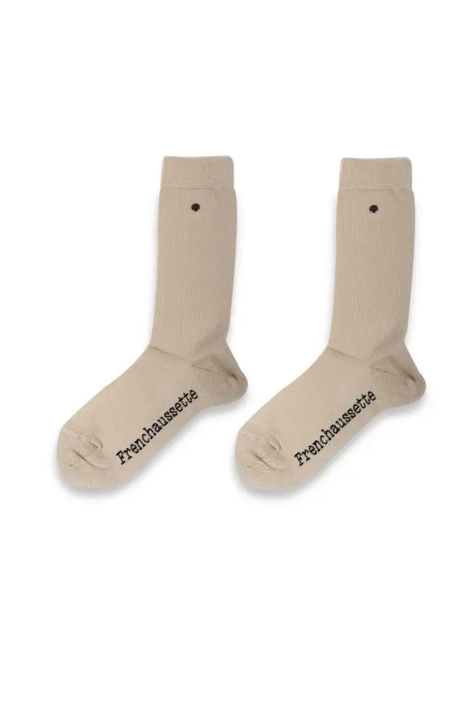 chaussettes avec bouton pression