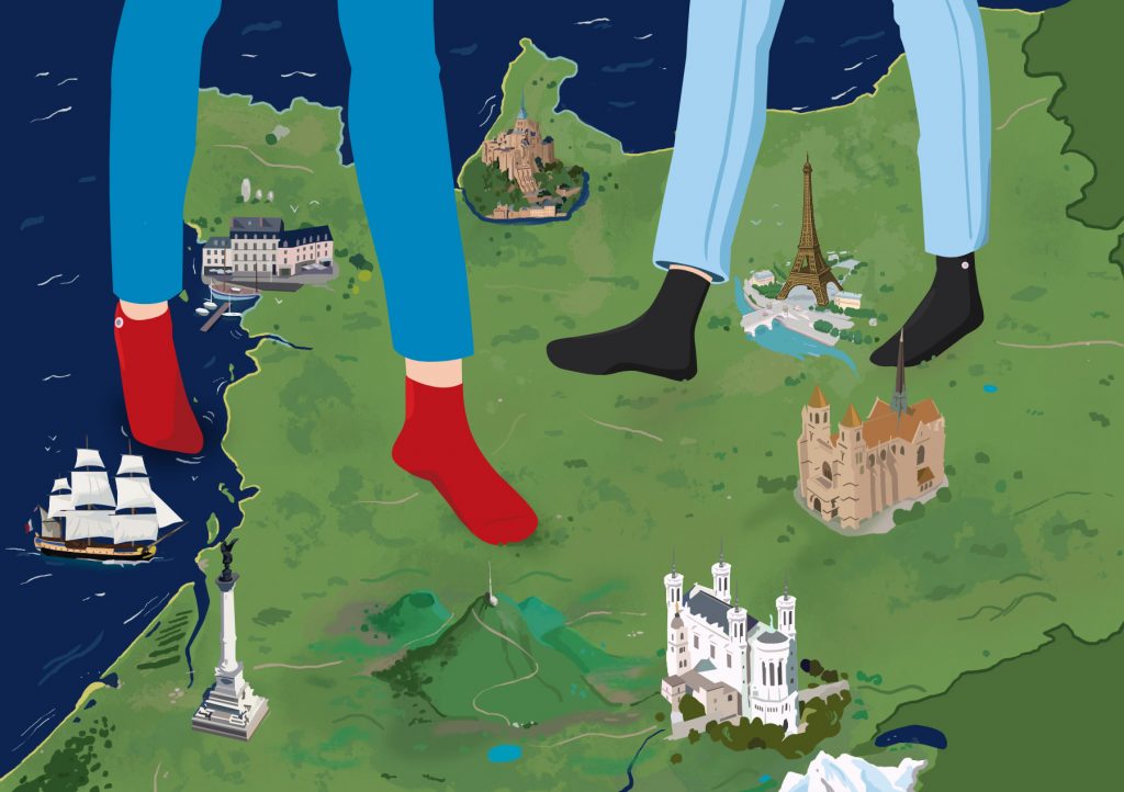 Chaussettes françaises