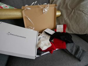 Chaussettes avec bouton pression