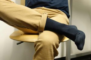 Chaussettes qui s'attachent