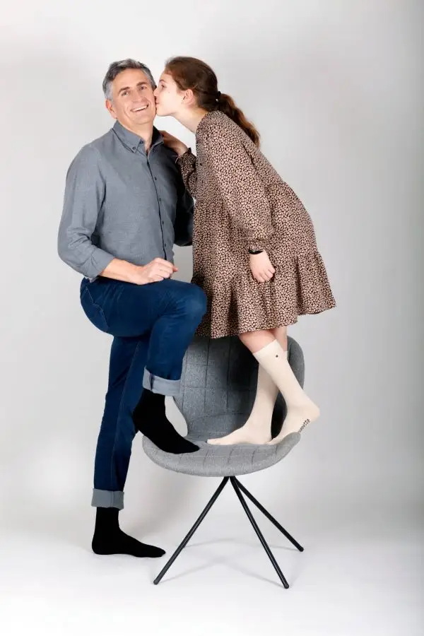 Chaussettes françaises inséparables