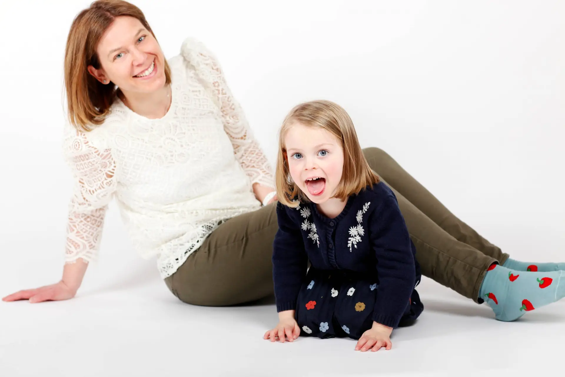 chaussettes avec boutons pression